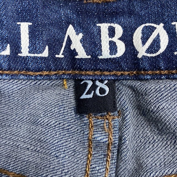 Billabong Regular Rex Jeans Mid Rise, Dark Blue Wash - Picture 4 of 11